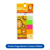 Sticky Notes Pronto Page Marker 5 Colors PSN15